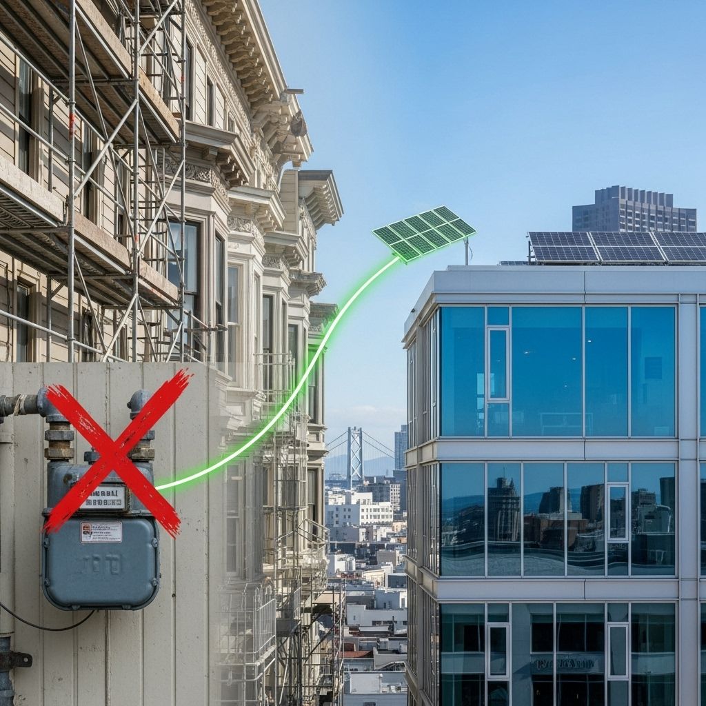 San Francisco Expands Its Natural Gas Ban to Major Renovations San Francisco accelerates climate action by phasing out natural gas in major building renovations, shaping a cleaner cityscape.