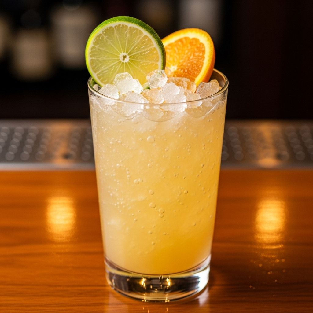 Bright bubbles and herbal hints elevate sips into a perfect cocktail moment.