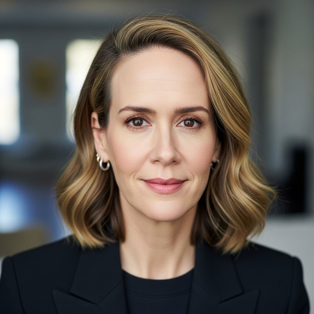 Sarah Paulson reveals why she embraces aging naturally, rejects Botox, and welcomes the lines life brings.