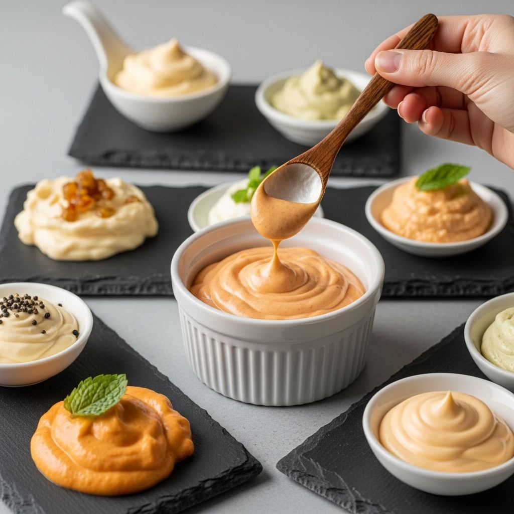 A creamy, smoky sauce that adds a spicy kick to sandwiches, dips, and grilled favorites.