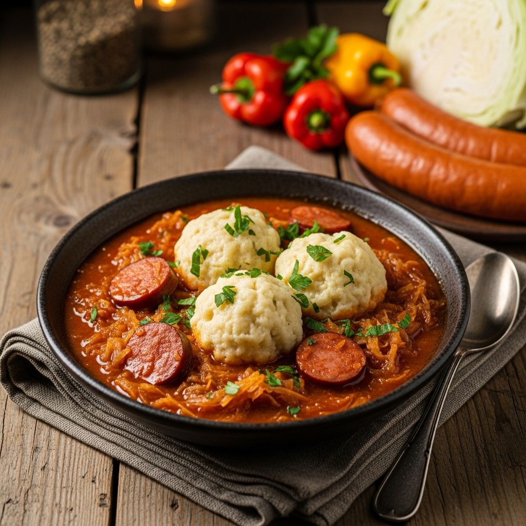 Slow-simmered paprika-infused goodness invites you to savor every warming spoonful.