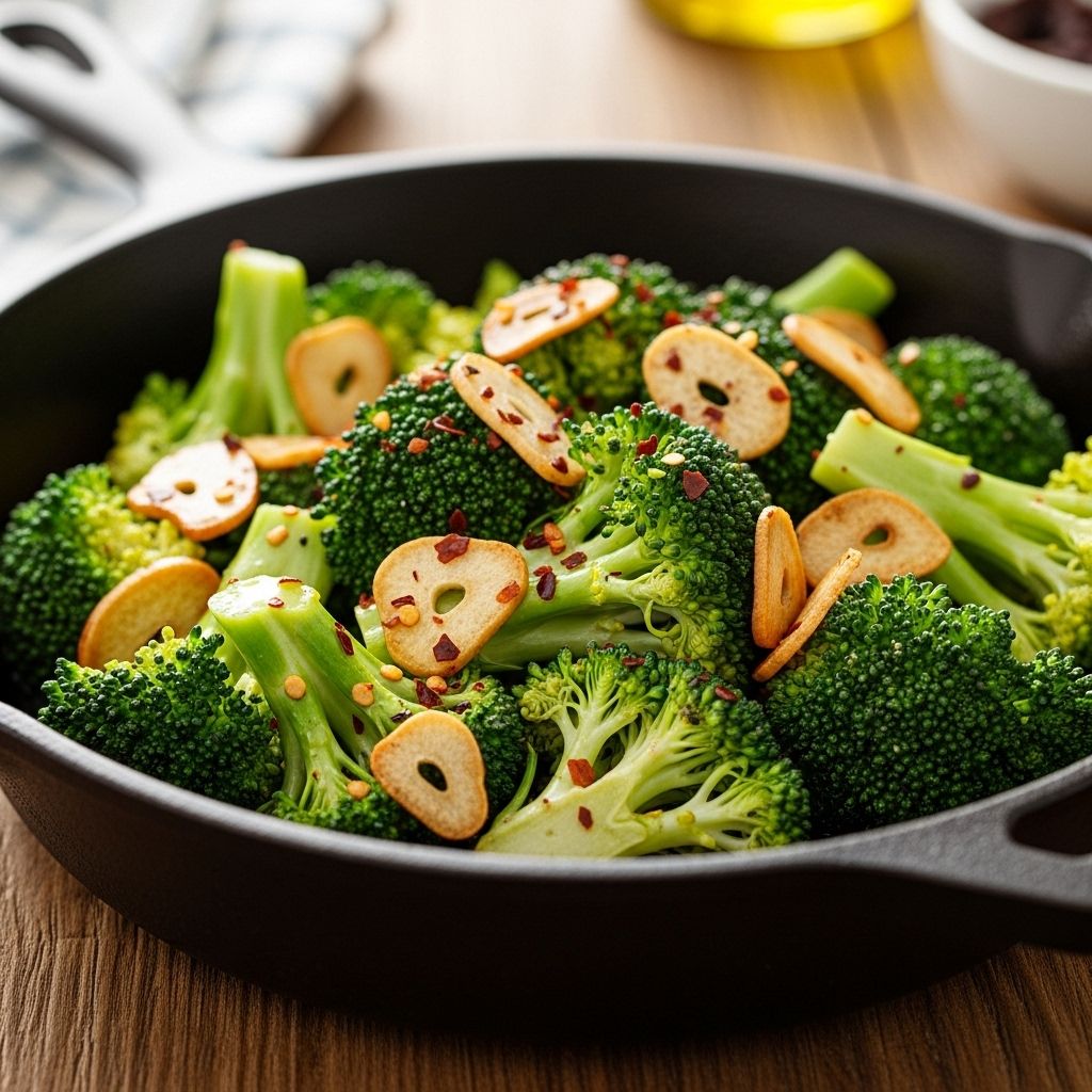 High-heat technique caramelizes natural sugars for vibrant flavor and satisfying texture.