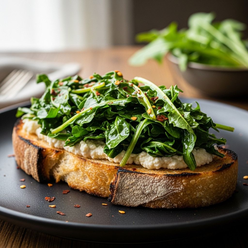 Discover the rich nutrition and delicious, earthy flavor of sautéed dandelion greens with this creative toast recipe and learn why this humble 'weed' deserves a place in your kitchen.