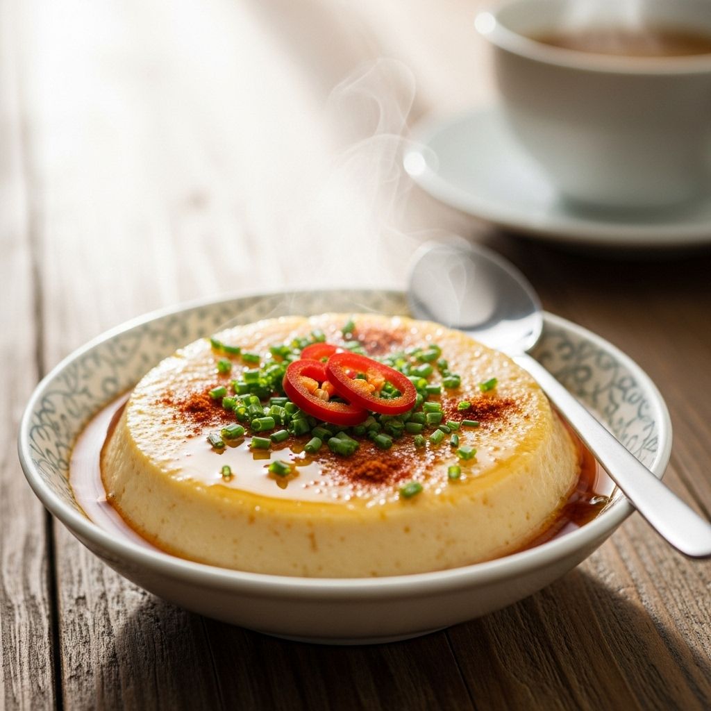Discover how to create a silky, nutritious, and savory steamed egg custard for a comforting breakfast or anytime meal.