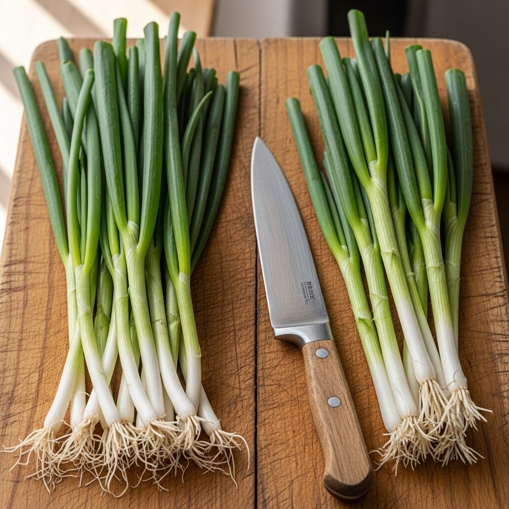 Unpack the similarities, subtle differences, and culinary uses of scallions and green onions, plus how to select, store, and cook them.