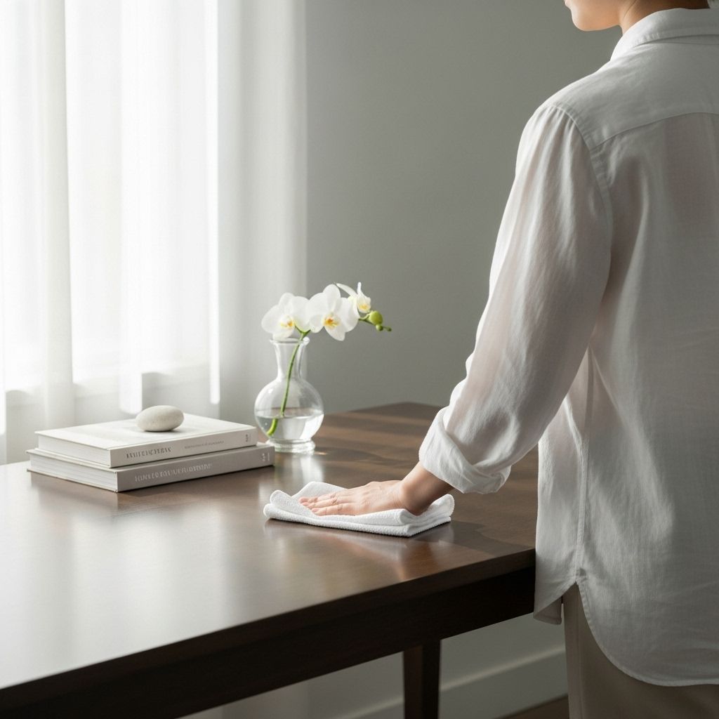 The Science Behind Cleaning and Anxiety Relief Transforming simple chores into a catalyst for calm and mental clarity.