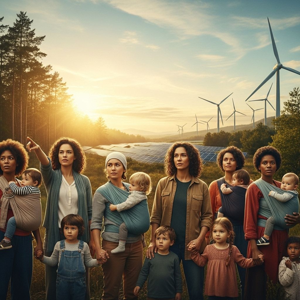 Science Moms: Harnessing Motherhood to Propel the Climate Fight A growing movement encourages mothers to transform climate concern into climate action for their children and the planet’s future.