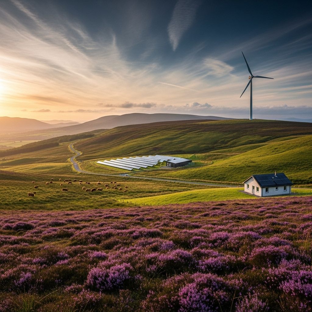 How Scotland is leading the way in tackling climate change and targeting a fair, sustainable future by reaching net zero emissions by 2045.