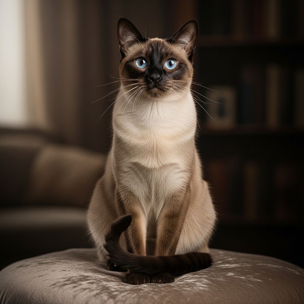 Elegant and affectionate, these blue-eyed felines captivate with their playful curiosity.