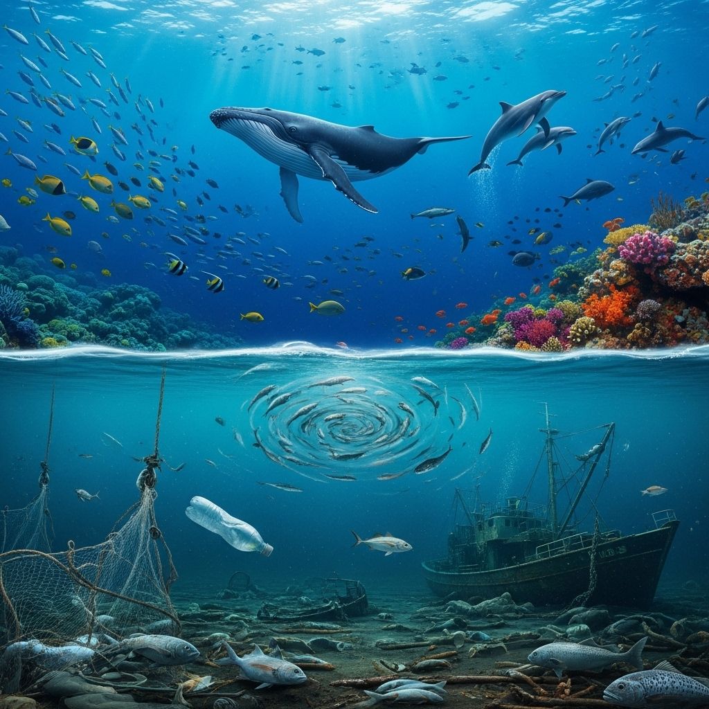 Seaspiracy Exposed: The Destruction of Marine Life by Overfishing and Ocean Pollution An in-depth exploration of marine life devastation caused by global overfishing, plastic pollution, and controversial industry practices.