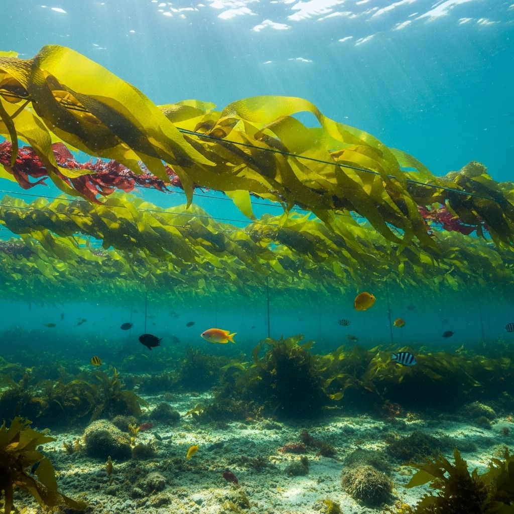 Seaweed Farming: A Carbon-Negative Crop Transforming Oceans Discover how seaweed farming offers powerful carbon-negative benefits while helping to restore marine ecosystems and fight climate change.