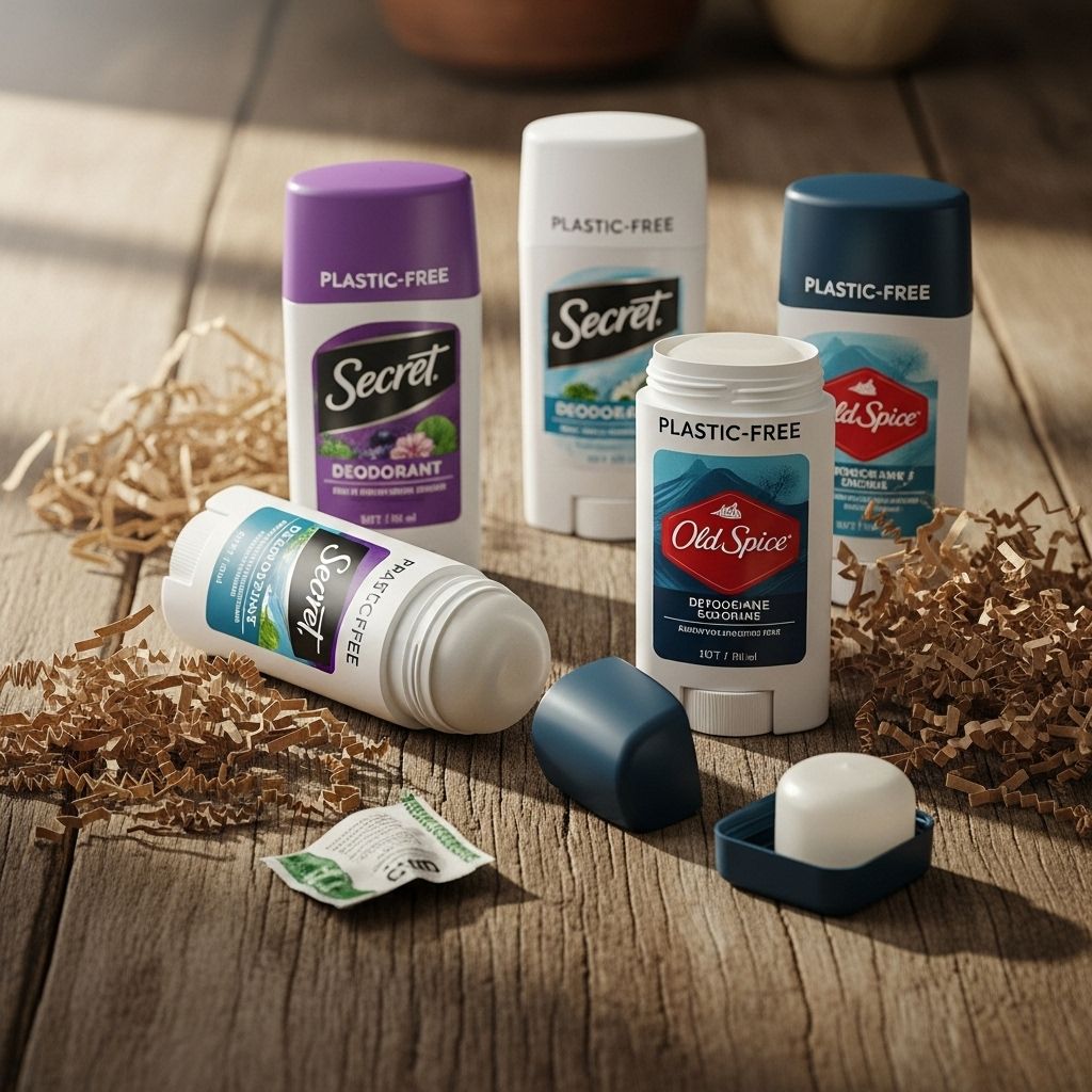 Are Secret and Old Spice’s ‘Plastic-Free’ Deodorants Truly Zero-Waste? Examining the real environmental impact of Secret and Old Spice's innovative push for plastic-free deodorant tubes.