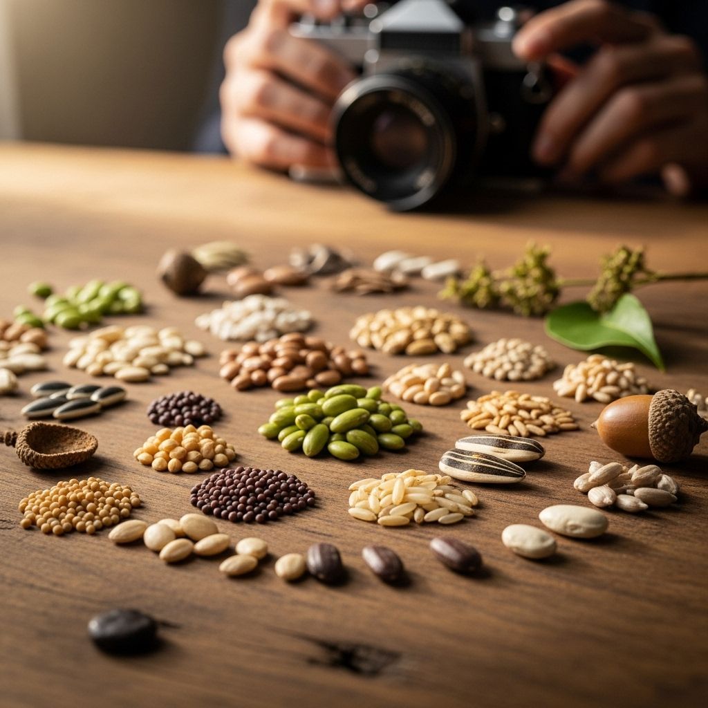 Seed Stories: Thierry Ardouin’s Photographic Journey Through the Life and Diversity of Seeds Discover the unseen beauty and cultural significance of seeds through macro photography, blending science, art, and the history of humanity's relationship with nature.