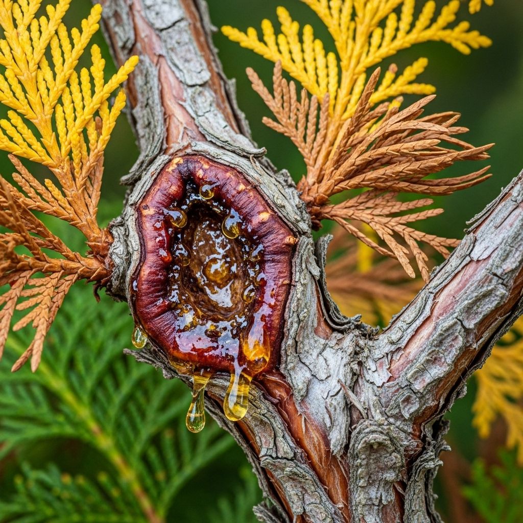 Comprehensive strategies to identify, prevent, and manage Seiridium canker in Leyland cypress landscapes.