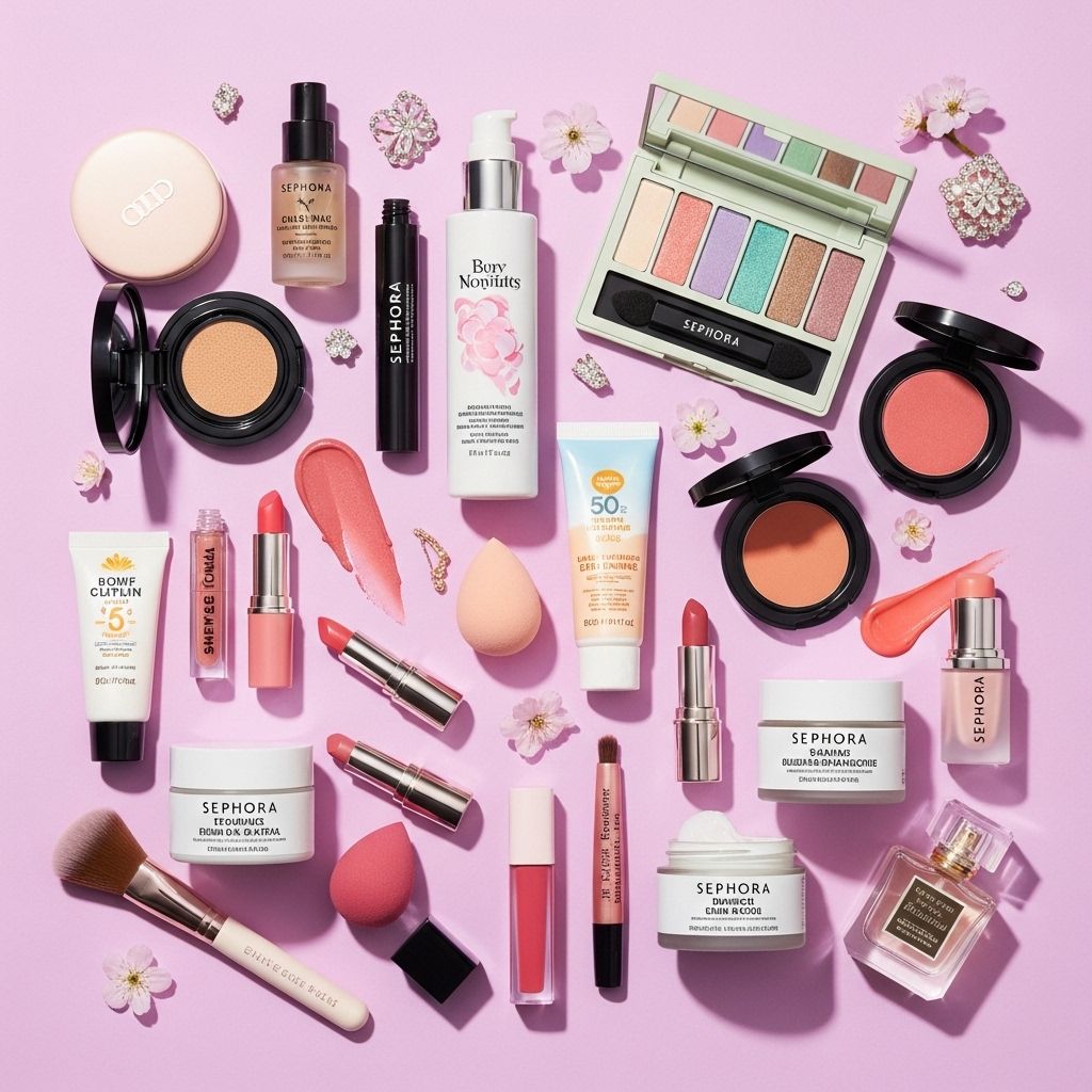 Explore 17 celebrity-loved beauty staples, tips, and FAQs from Sephora’s Spring Sale 2024, including expert favorites for skin, hair, and makeup.