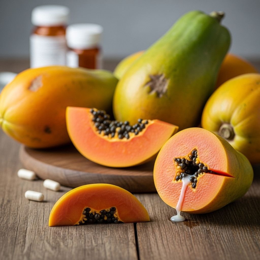 Too much of this tropical fruit may upset your digestion and trigger allergic reactions.