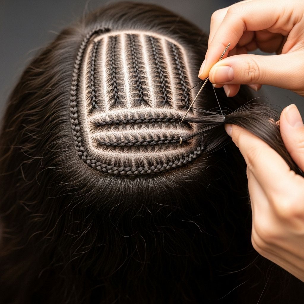 Everything you need to know about sew-in weaves: from installation to upkeep, styles, costs, and hair health tips.