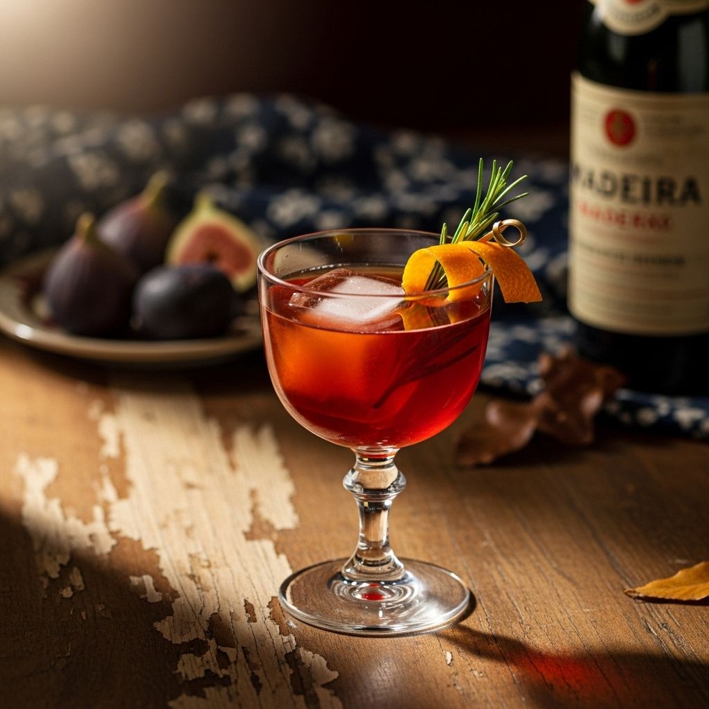 This inviting cocktail bridges American heritage and autumn warmth in every sip.