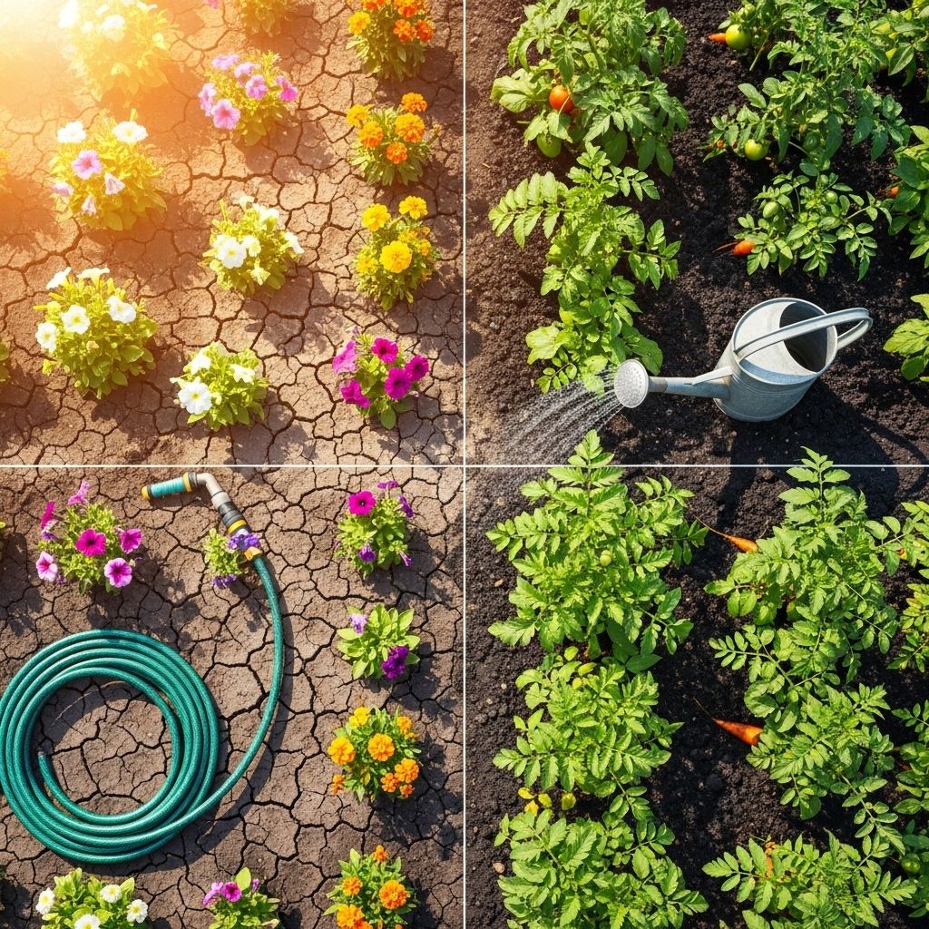 Shallow vs Deep Watering: Choosing the Right Irrigation Method for Your Garden Managing moisture is crucial for gardens to build resilient roots and withstand dry spells.