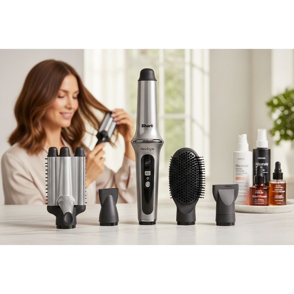 Discover how Shark FlexStyle’s versatile design and innovative features can help you achieve every look, from bouncy curls to smooth sleek strands, without heat damage.