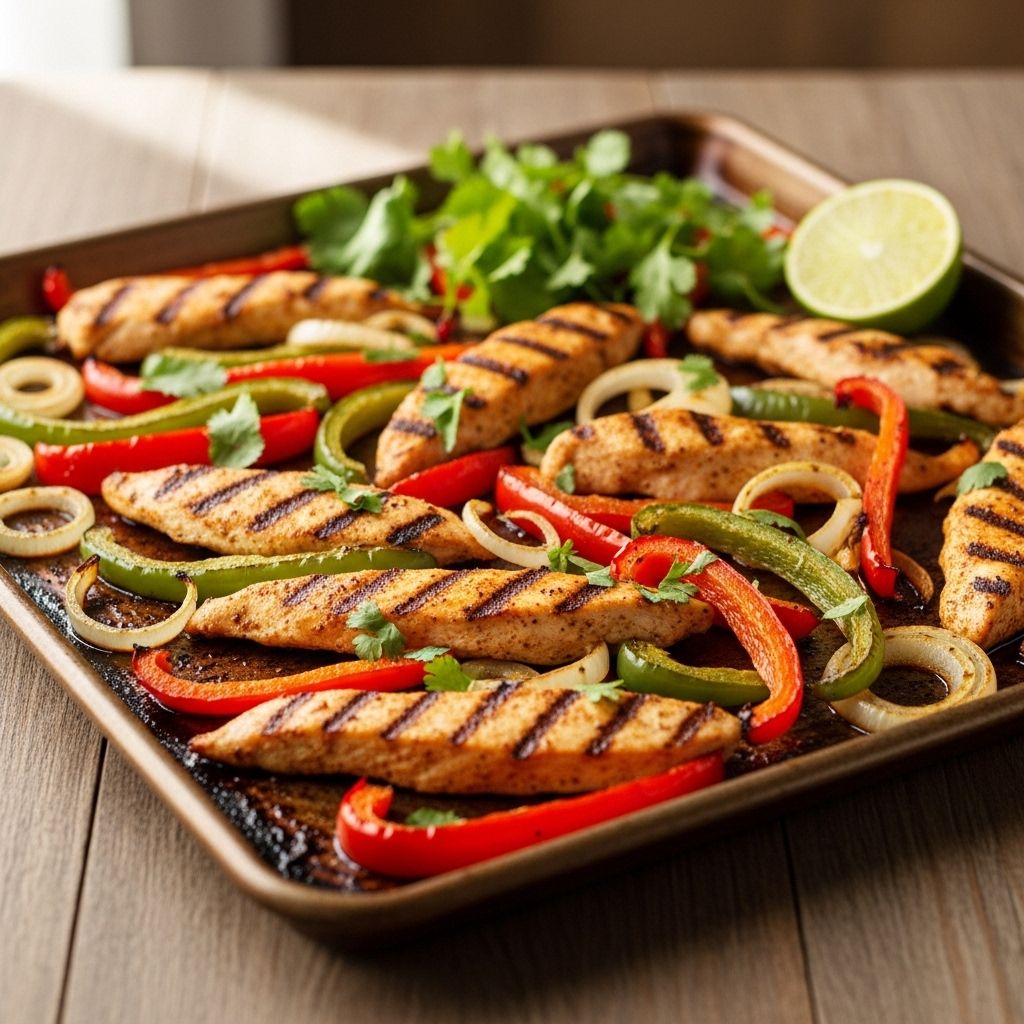 Bold Tex-Mex flavors and caramelized veggies come together for a stress-free dinner.