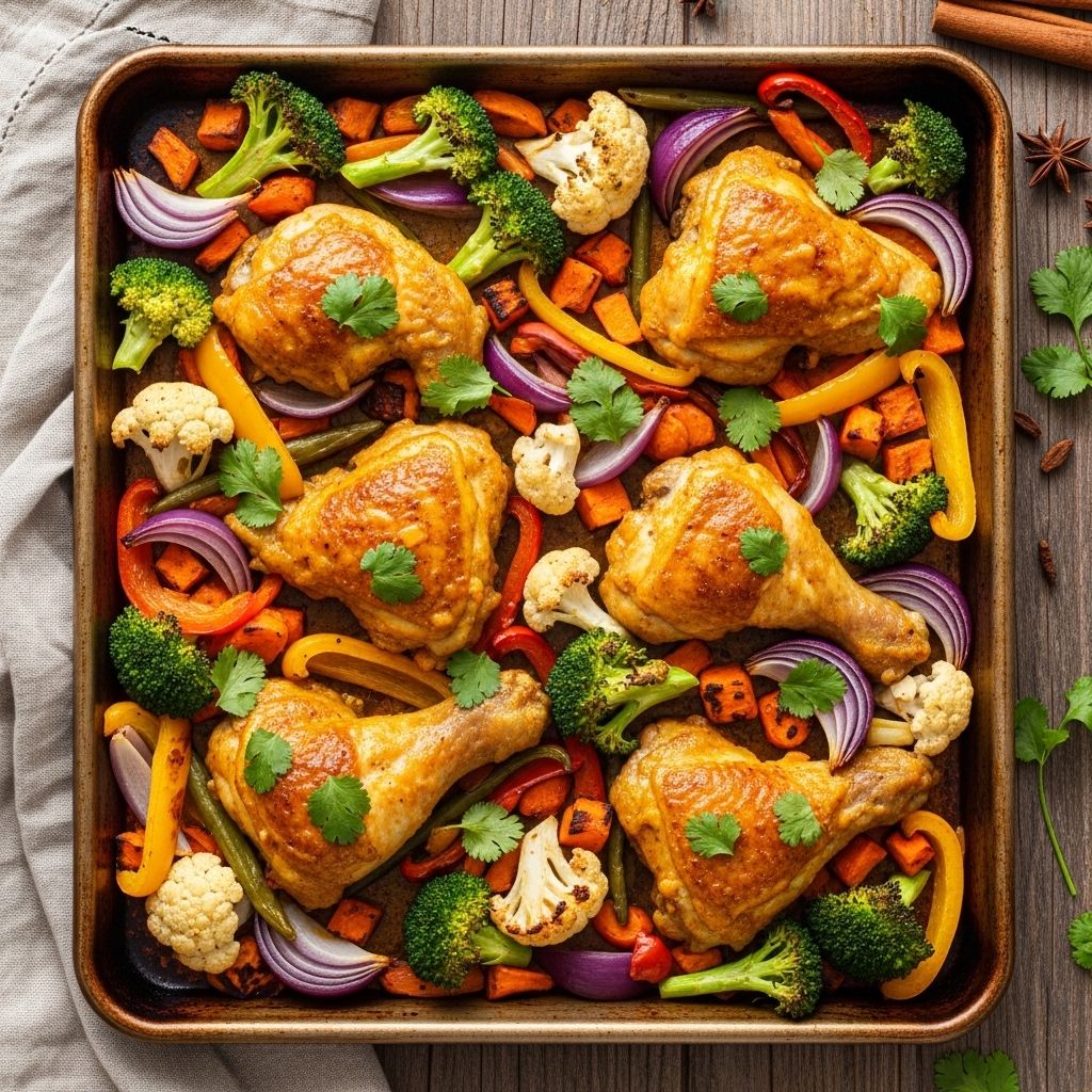 A vibrant spice blend transforms humble pantry staples into a crave-worthy dinner.