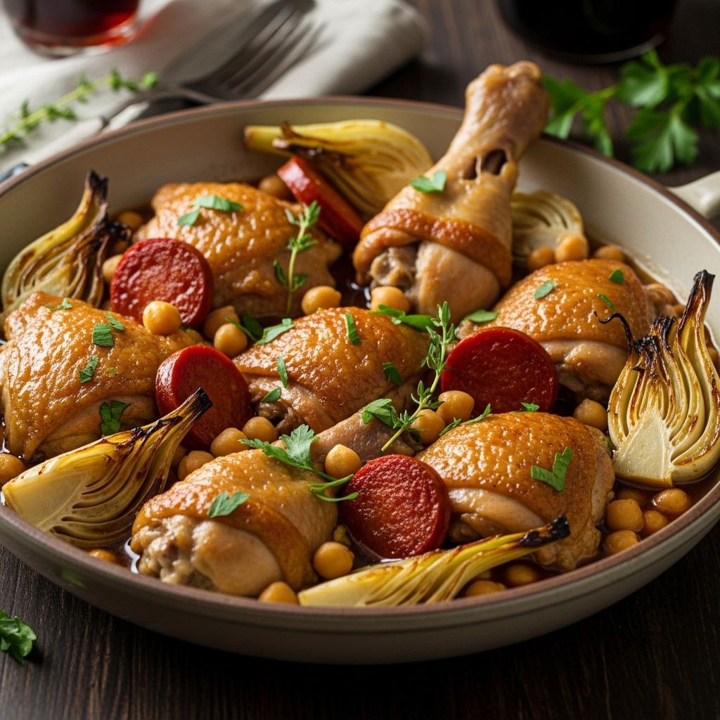 This rustic dinner goes from stovetop to table with minimal effort and maximum flavor.