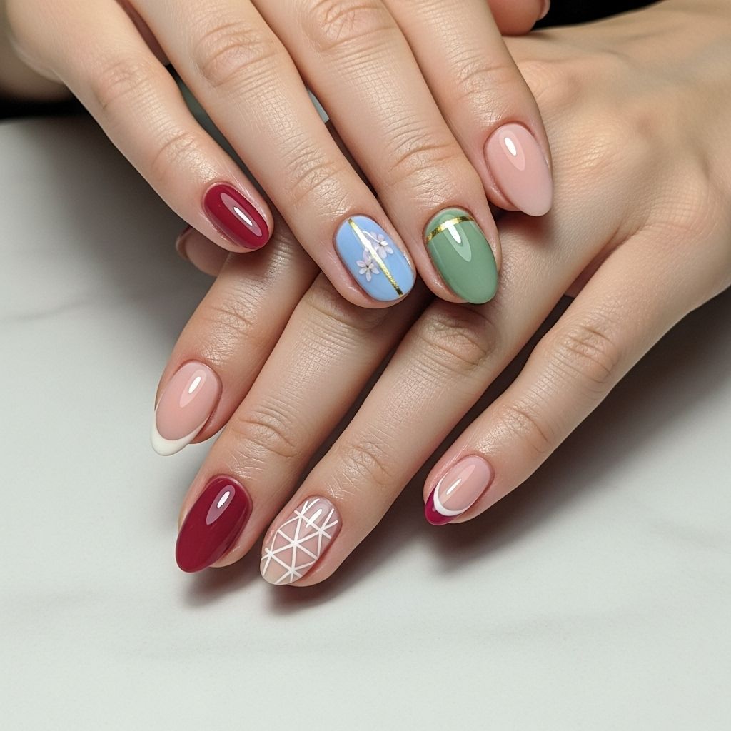 Discover the ultimate gallery of short almond nail inspirations and designs to try right now.