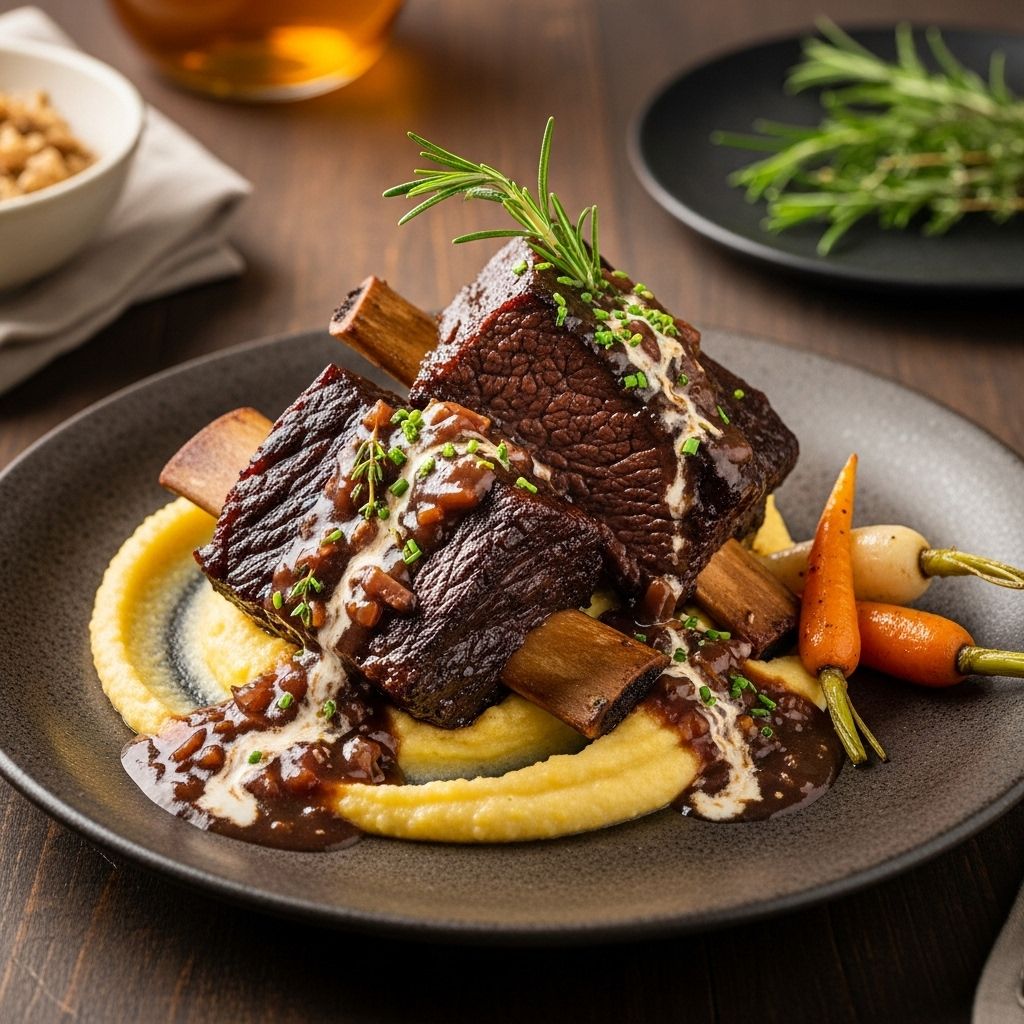 Tender beef slowly braised in a rich sauce makes for the ultimate comforting dinner.