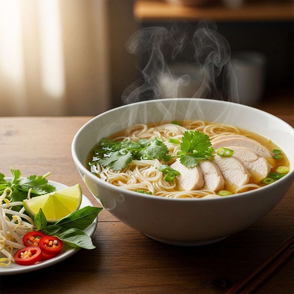 Discover how to make quick, comforting Chicken Pho using shortcuts that don’t compromise on authentic Vietnamese flavor.