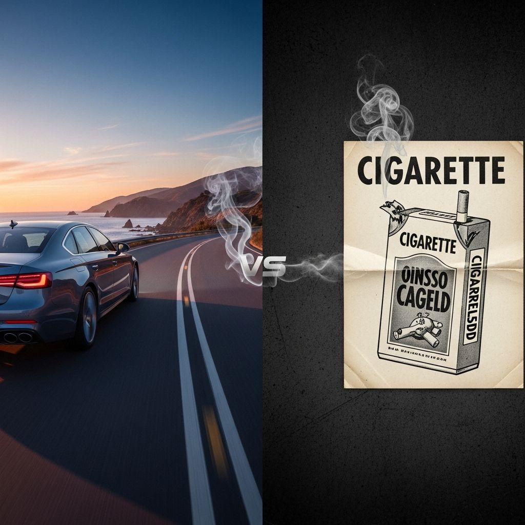 Should We Ban Car Ads Like Cigarette Ads? Banning cigarette ads cut smoking—could restricting car ads curb emissions and save lives in a car-dependent world?