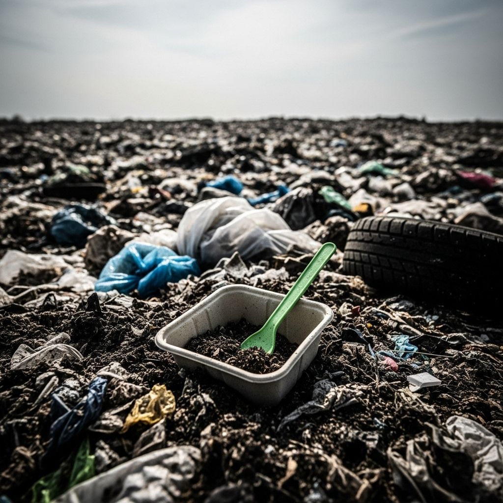 Should You Choose Compostable Products If They End Up in Landfills? Examining the real impact of compostable packaging when most of it still ends up in a landfill.