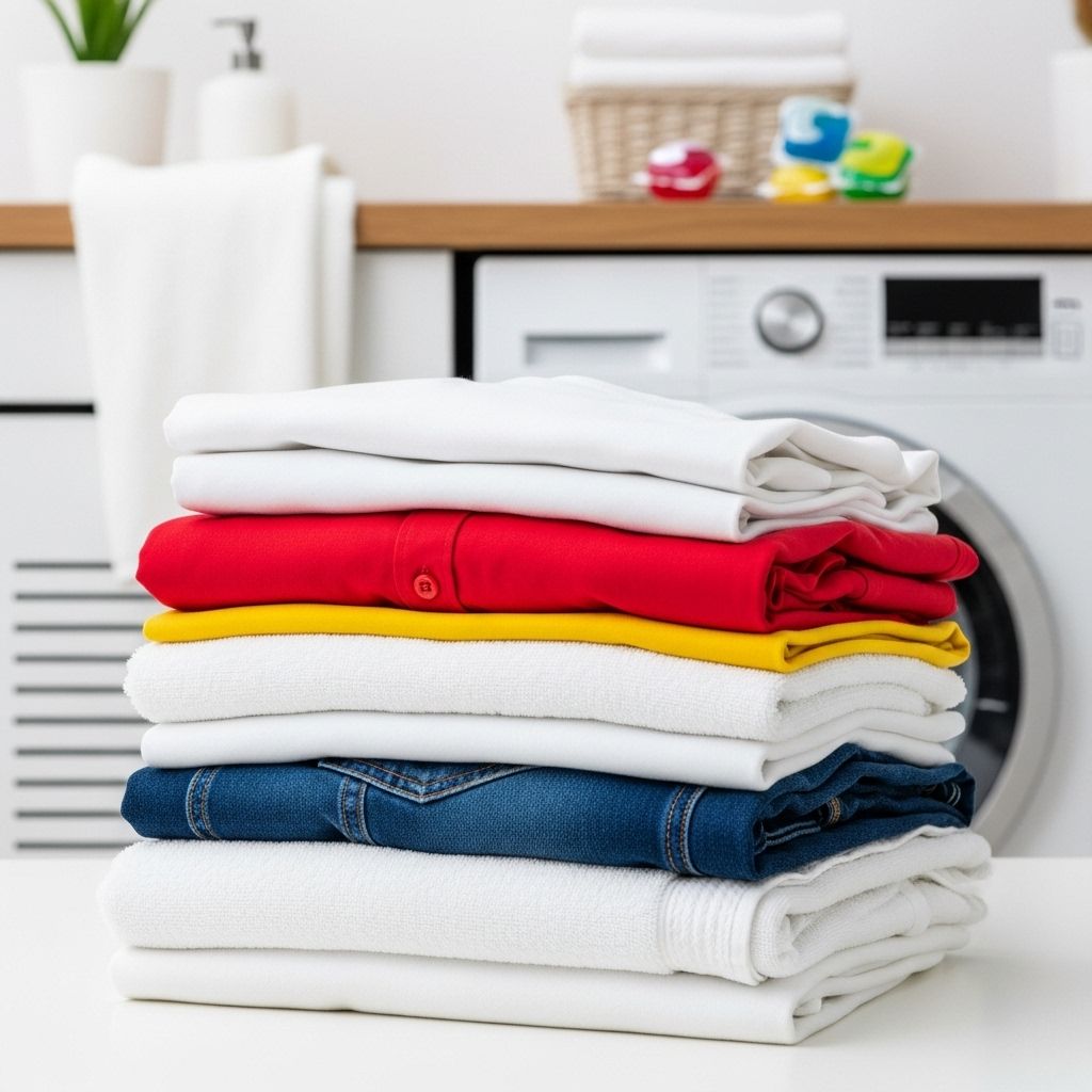 Save time and reduce utility bills by mixing garments the smart, eco-friendly way.