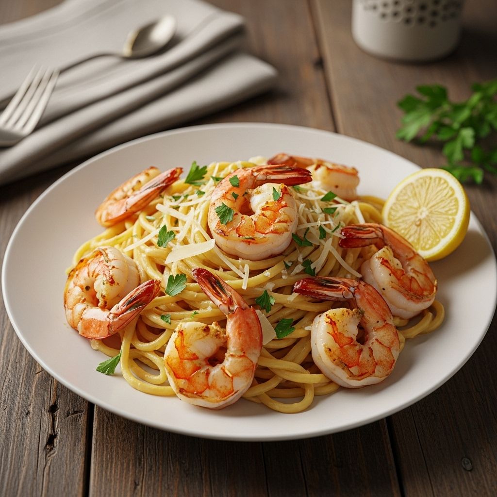 Restaurant flair meets succulent shrimp in a simple, customizable meal for any night.