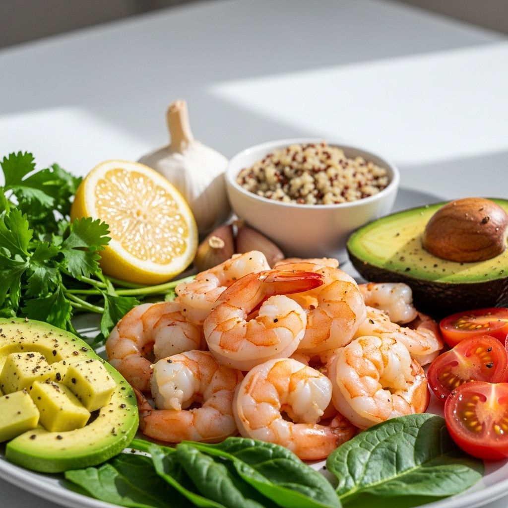 Shrimp Benefits: Nutrition, Health Impact, and Culinary Insights These seafood favorites offer lean protein, astaxanthin, and key minerals.