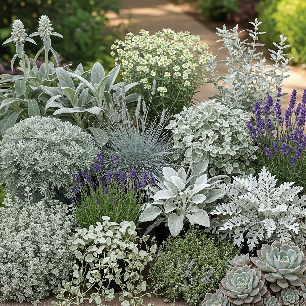 Soft silver tones lend elegant texture and enhance displays with effortless charm.