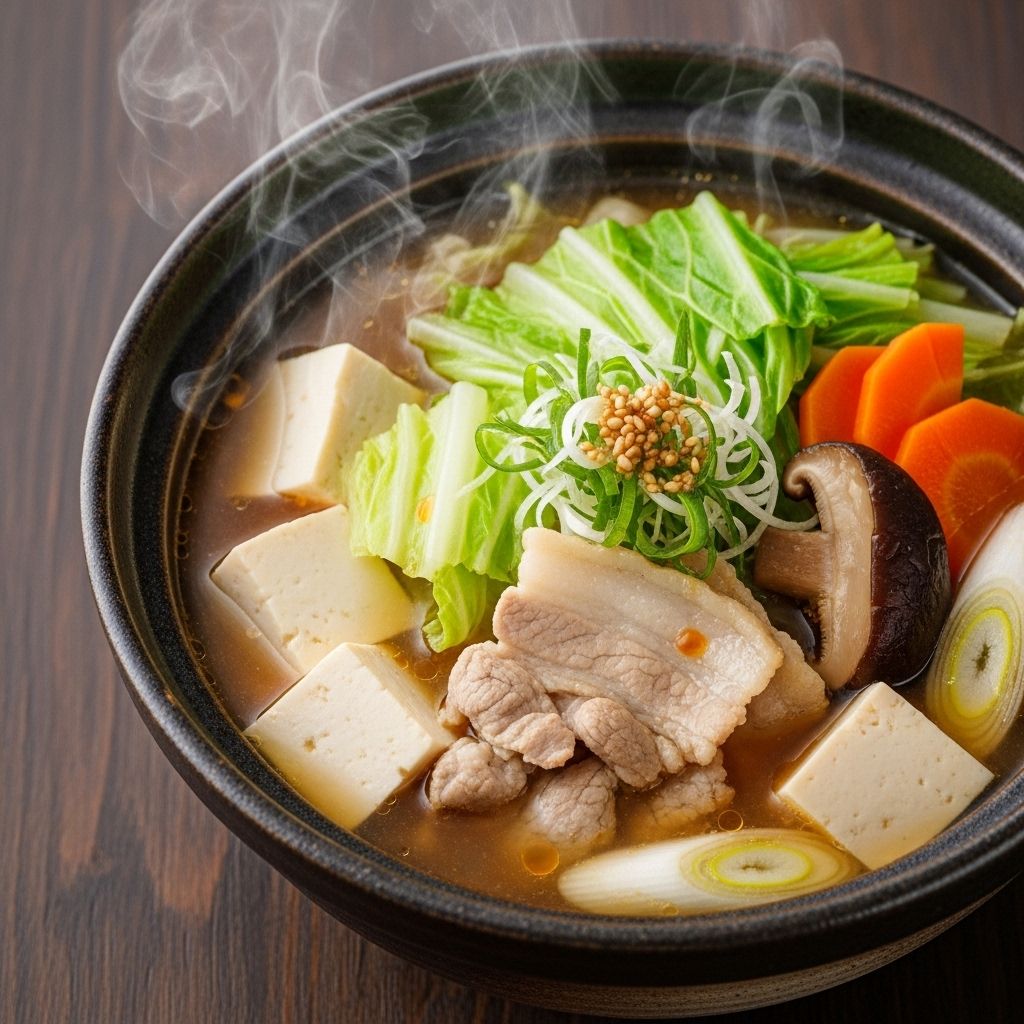 An umami-packed broth and tender ingredients create a deeply comforting one-pot meal.