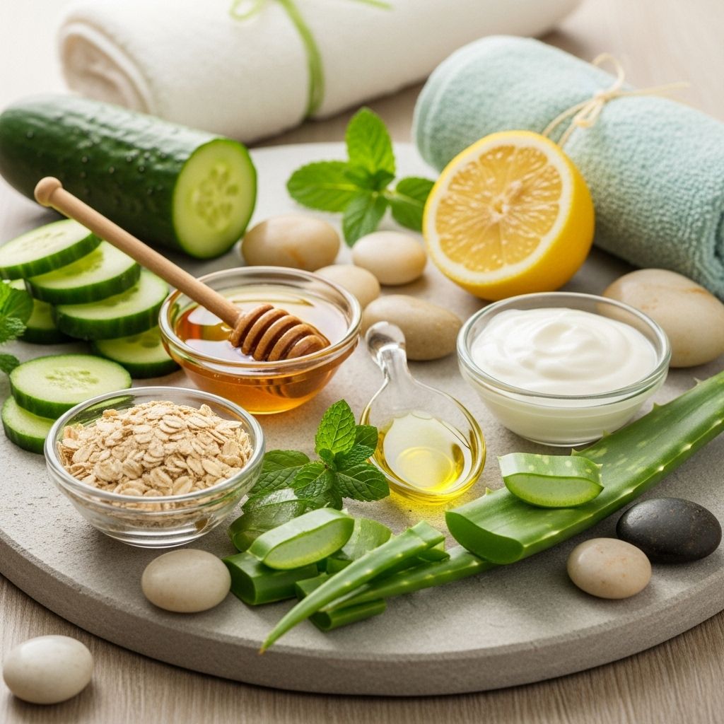 Simple Home Remedies for Glowing Skin Use simple kitchen staples to nourish, soothe, and reveal a brighter complexion.