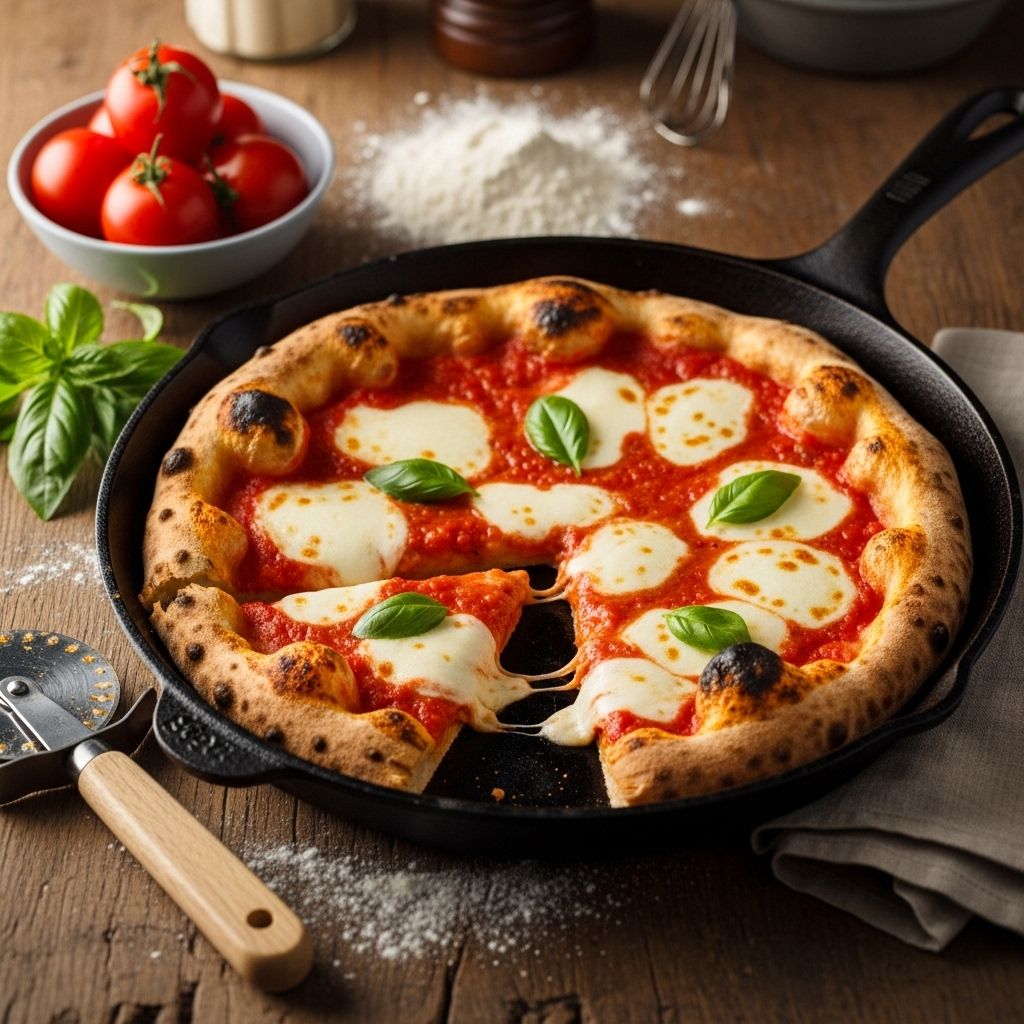 Achieve a pizzeria-quality crisp and chew in your own kitchen with minimal effort.