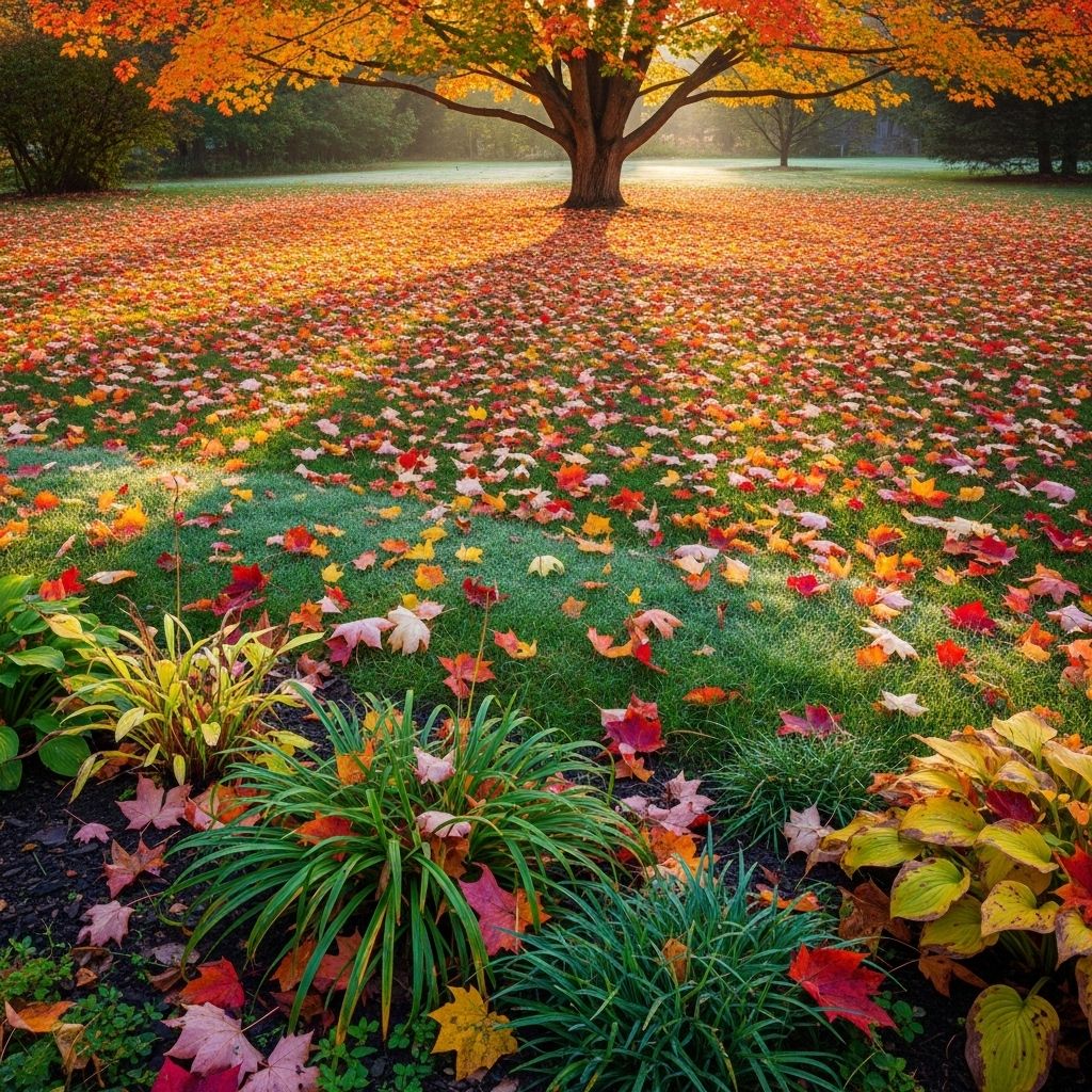 Skip the Rake: Why Leaving Autumn Leaves Creates a Healthier, Greener Yard Embrace natural solutions by leaving leaves where they fall, supporting wildlife, soil health, and a lush yard.