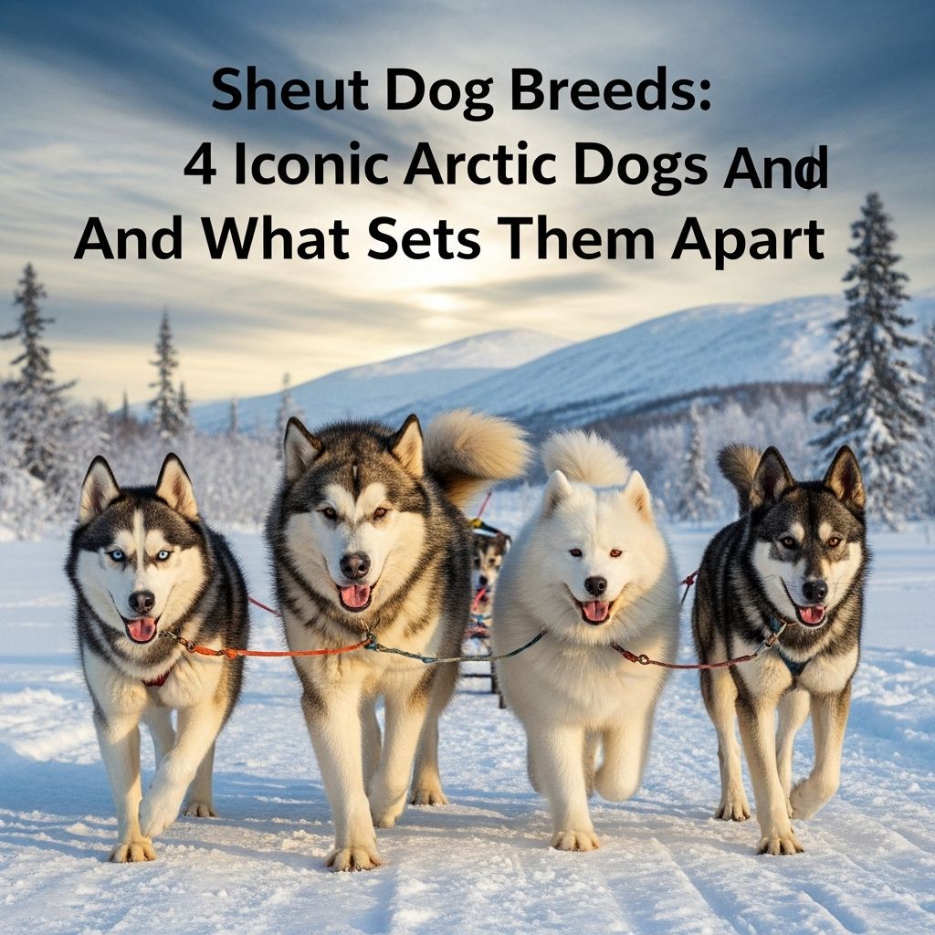 Sled Dog Breeds: 4 Iconic Arctic Dogs And What Sets Them Apart Explore the fascinating evolution, heritage, and enduring spirit of sled dog breeds that conquered the Arctic and continue to race toward the future.