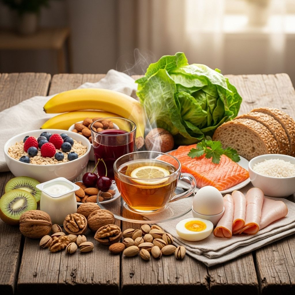 Nutrient-rich snacks and meals can gently guide you into deeper nightly rest.