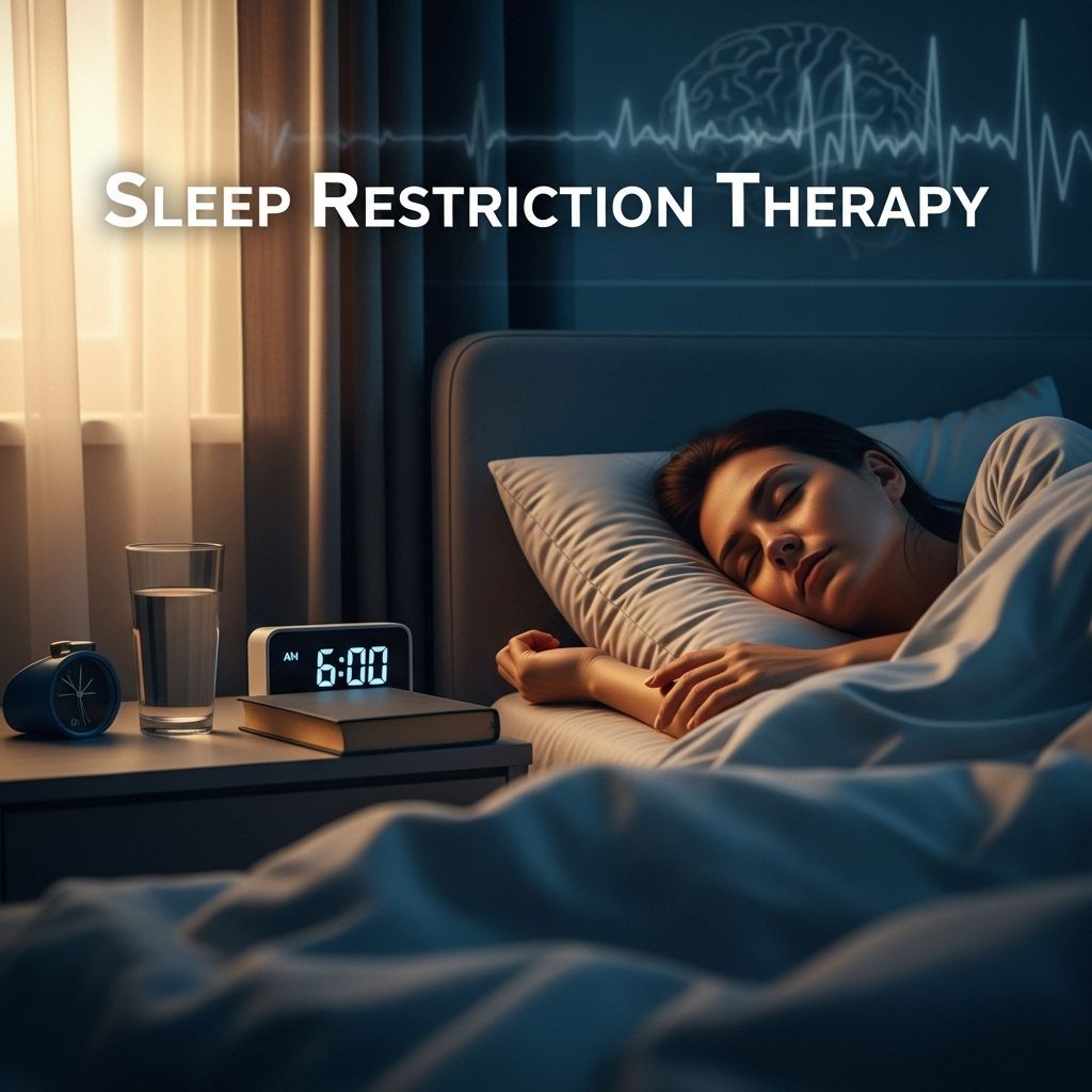 Sleep Restriction Therapy: Transforming Insomnia Treatment for Better Rest A consistent routine can restore your circadian rhythm and banish restless nights.