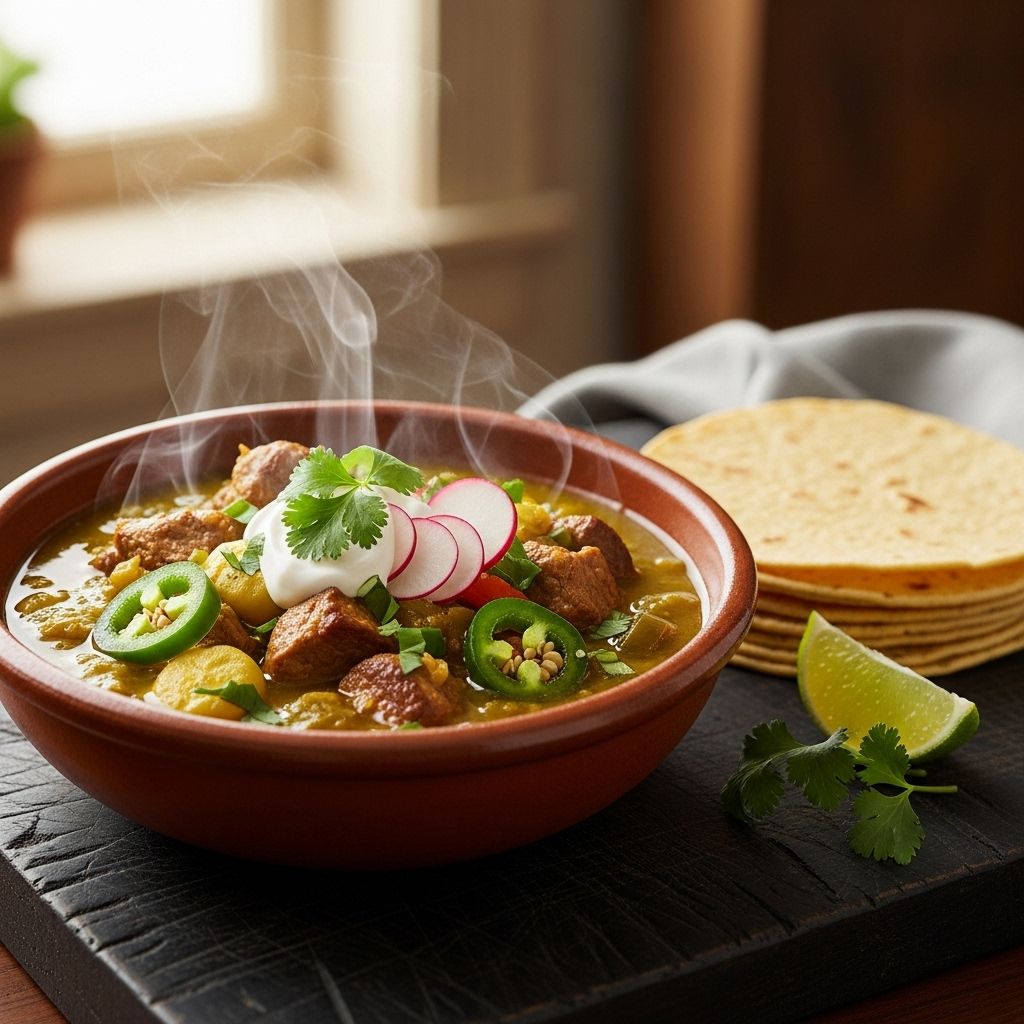 Discover the step-by-step guide to rich, tender Slow-Cooked Chili Verde packed with authentic flavors and kitchen-tested tips.