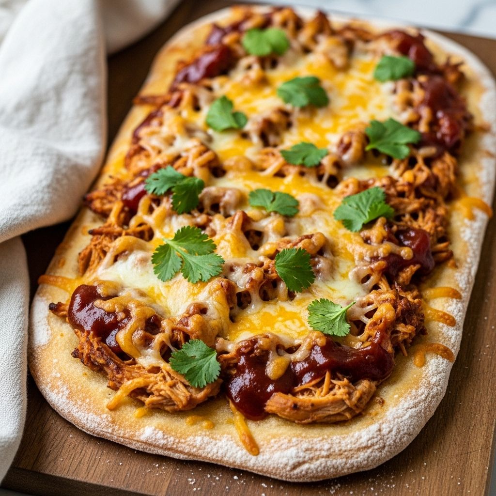 Discover how to make delicious slow cooker BBQ pulled chicken flatbreads—perfect for easy, flavorful weeknight meals and crowd-pleasing gatherings.