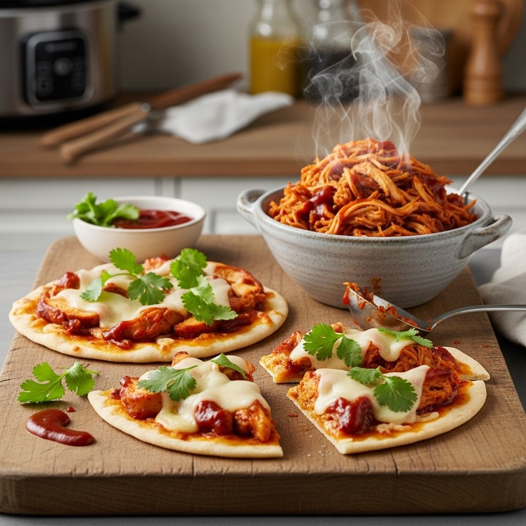 Lean chicken and gooey cheese turn simple bread into a crowd-pleasing weeknight feast.