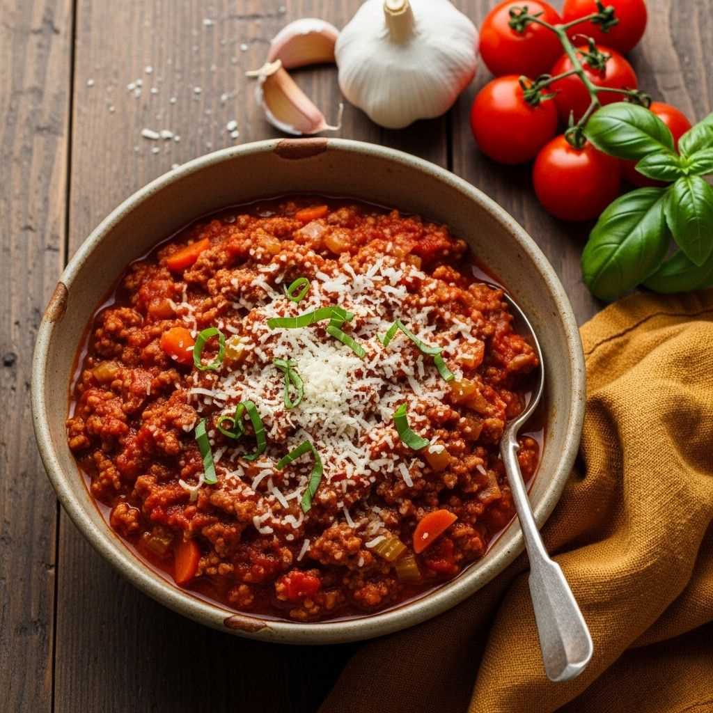 Hands-off simmering brings out the sauce's deepest savory notes for any pasta night.