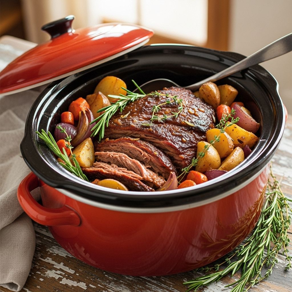 A hands-off cooking method that infuses beef and vegetables with deep, savory aromas.
