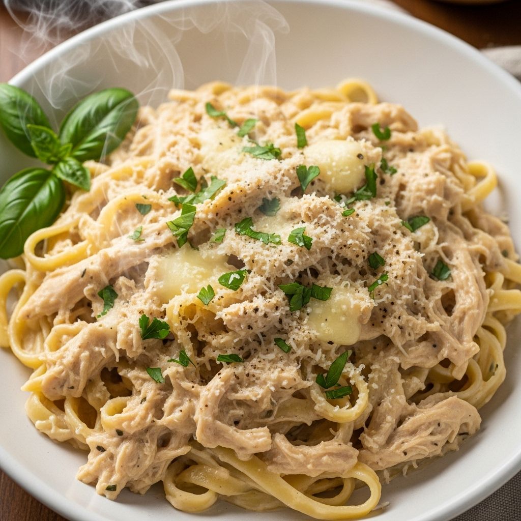 This hands-off recipe ensures juicy protein and velvety sauce in every bite.