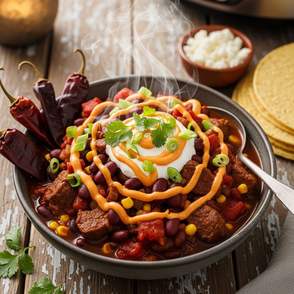 Minimal prep turns pantry staples into a rich, smoky stew that gets better the next day.